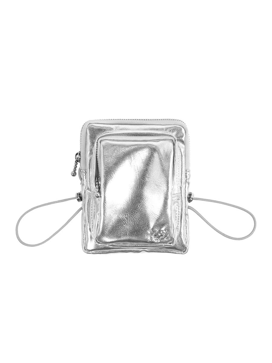 [Kijun] Mini Bag - Silver